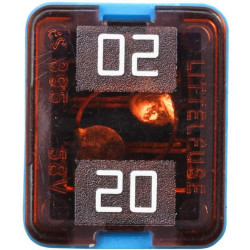 Saugiklis Pal 20A Ilgis 12mm mėlynas Hella 8JS740026731