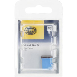 Saugiklis Pal 20A Ilgis 12mm mėlynas Hella 8JS740026731