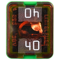 Saugiklis Pal 40A Ilgis 12mm žalia Hella 8JS740026761