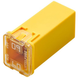 Saugiklis Pal 60A ilgis 23,1 mm geltona pakuotė 1x Hella 8JS740026441