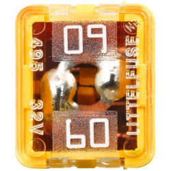 Saugiklis Pal 60A ilgis 23,1 mm geltona pakuotė 1x Hella 8JS740026441