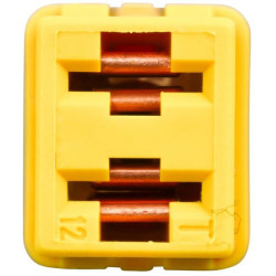 Saugiklis Pal 60A ilgis 23,1 mm geltona pakuotė 1x Hella 8JS740026441