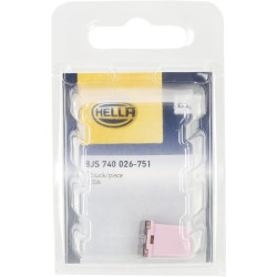 Saugiklis Pal 30A Ilgis 12mm rožinė Hella 8JS740026751