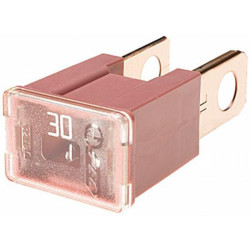 Saugiklis Pal 30A ilgis 15mm rožinė pakuotė 1x Hella 8JS740026201