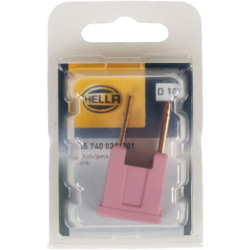 Saugiklis Pal 30A ilgis 15mm rožinė pakuotė 1x Hella 8JS740026201