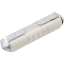 Saugiklis Torpedo 8A Ilgis 25mm balta Pakuotė 100x iMaXX SI12008