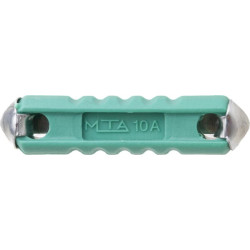 Saugiklis Torpedo 10A Ilgis 25mm žalia Pakuotė 100x SI12010