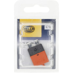 Saugiklis Terminis rankinis atstatymas 32V 40A Ilgis 32,2mm oranžinė Hella 8JS174320071