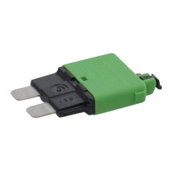 Saugiklis Terminis rankinis atstatymas 28V 30A Ilgis 34,4 mm žalias E.T.A SI25130