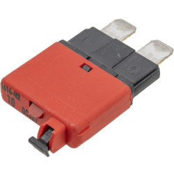 Saugiklis Terminis rankinis atstatymas 28V 10A Ilgis 34,4 mm juodas E.T.A SI25110