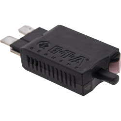Saugiklis Terminis rankinis atstatymas 28V 4A Ilgis 51,6 mm violetinė E.T.A SI26004