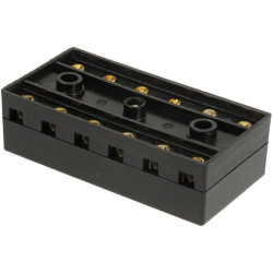 Saugiklių dėžutė keraminė 6 krypčių, 12/24V, varžtiniai gnybtai FB10008KR