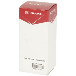 Saugiklių dėžutė keraminė 6 krypčių, 12/24V, varžtiniai gnybtai FB10008KR