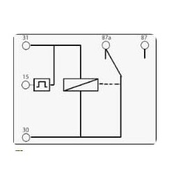Paskirstymo relė 12V Hella 5HE996152131