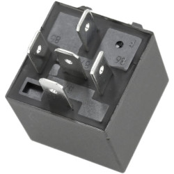 Mini relė 12V, perjungiklis, 30A/40A, su laikikliu RL112C3