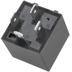 Relė 12V, normaliai atidaryta, 40A, su rezistoriumi, su laikikliu RL112A3R