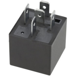 Mini relė 24V, perjungiklis, 30A/40A, su rezistoriumi, be laikiklio RL124C1R