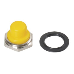 Geltonas jungiklio dangtelis 12 mm U16545