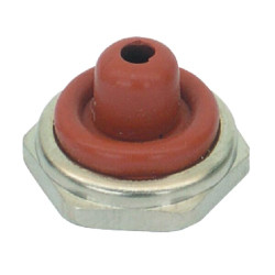 Jungiklio dangtelis pusiau raudonas 12 mm U11516