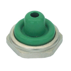 Jungiklio dangtelis pusiau žalias 12 mm U11513