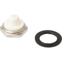 Baltas pusiau jungiklio dangtelis 12 mm U11517