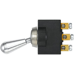 Svirties jungiklis, S28, 3 kontaktų, Ø 12,5 mm, chromas 6FG002312001