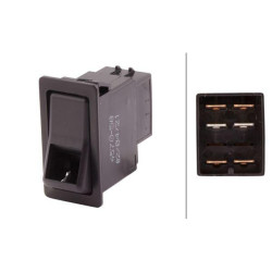 Svirtis jungiklis, I-0, 6 kontaktų, be komforto funkcijos 6FH004570501