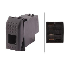 Svirties jungiklis, I-0-II, 3 kontaktų, be komforto funkcijos 6FH007832131