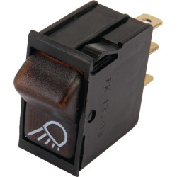 Svirties jungiklis, 0-I, išjungtas, 5 kontaktų, šviesos 1331000013