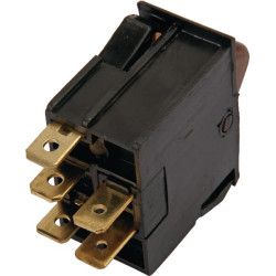 Svirties jungiklis, 0-I, išjungtas, 5 kontaktų, šviesos 1331000013