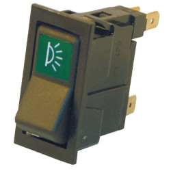 Svirties jungiklis, 0-I, išjungtas, 4 kontaktų, vidaus apšvietimas 13379000