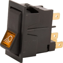 Svirtis jungiklis, I-II, įjungtas, 5 kontaktų, darbo lemputė 16408000