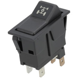 Svirties jungiklis, I-0, įjungtas, 12V, 4 kontaktų, visų ratų pavara SW10040KR