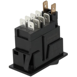 Svirties jungiklis, I-0-(II), įjungtas ant mamos, 12V, 8 kontaktų, galinio lango ploviklis ir valytuvas SW10044KR