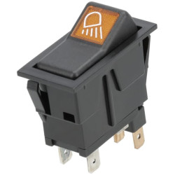 Svirties jungiklis, I-0, įjungtas, 12V, 4 kontaktų, darbinis žibintas dešinėn SW10035KR