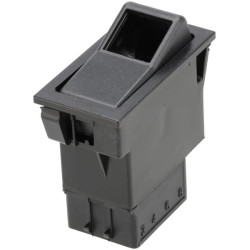 Svirties jungiklis, I-0, įjungimas-išjungimas, 12/24V, 2 kontaktų, funkcinis apšvietimas SW10018KR