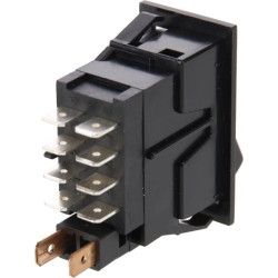 Svirties jungiklis, I-0-(II), įjungtas ant mamos, 12V, 8 kontaktų, diferencialo užraktas SW10043KR
