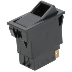 Svirties jungiklis, I-0, įjungimas-išjungimas, 24V, 9 kontaktų, funkcinis apšvietimas, su lempute SW10028KR