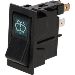 Svirties jungiklis, (I)-0, išjungtas, 12V, 2 kontaktų, priekinio stiklo apliejiklis SW10038KR