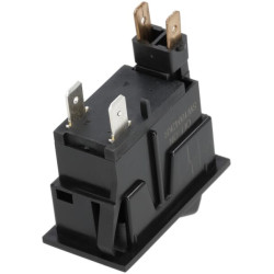 Svirties jungiklis, I-0, išjungtas, 12V, 2 kontaktų, sukamasis švyturėlis SW10042KR