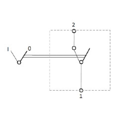 Svirties jungiklis, I-0, išjungtas, 12V, 2 kontaktų, sukamasis švyturėlis SW10042KR