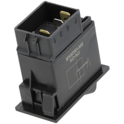 Svirties jungiklis, I-0, įjungimas-išjungimas, 12/24V, 5 kontaktų, vietos ir funkcinis apšvietimas, su lempute SW10026KR