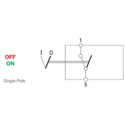 Svirties jungiklis, I-0, įjungimas-išjungimas, 12/24V, 4 kontaktų, vietos apšvietimas, su lempute SW10017KR