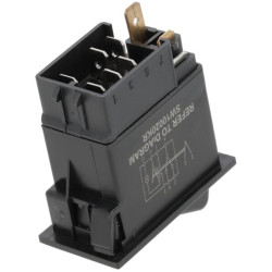 Svirties jungiklis, I-0, įjungimas-išjungimas, 12V, 7 kontaktų, funkcinis apšvietimas, su lempute SW10020KR