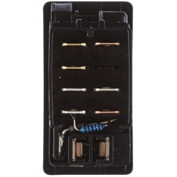 Avarinio žibinto jungiklis, 12V, I-0, 8 kontaktų, su komforto funkcija 6HH004570491