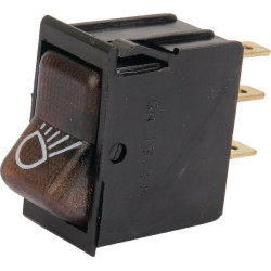 Svirties jungiklis, 0-I, išjungtas, 5 kontaktų, šviesos 1330900013