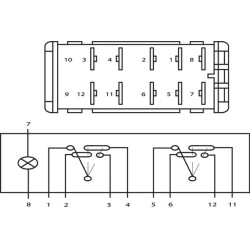 Svirties jungiklis 16653100