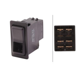 Svirties jungiklis, (I)-0-(-II), 6 kontaktų, be komforto funkcijos 6GM004570231