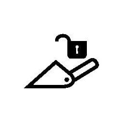 Saugos etiketė priekinis krautuvas 9XT740763661