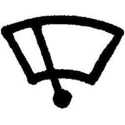 Simbolis: priekinis stiklas 9XT713630101